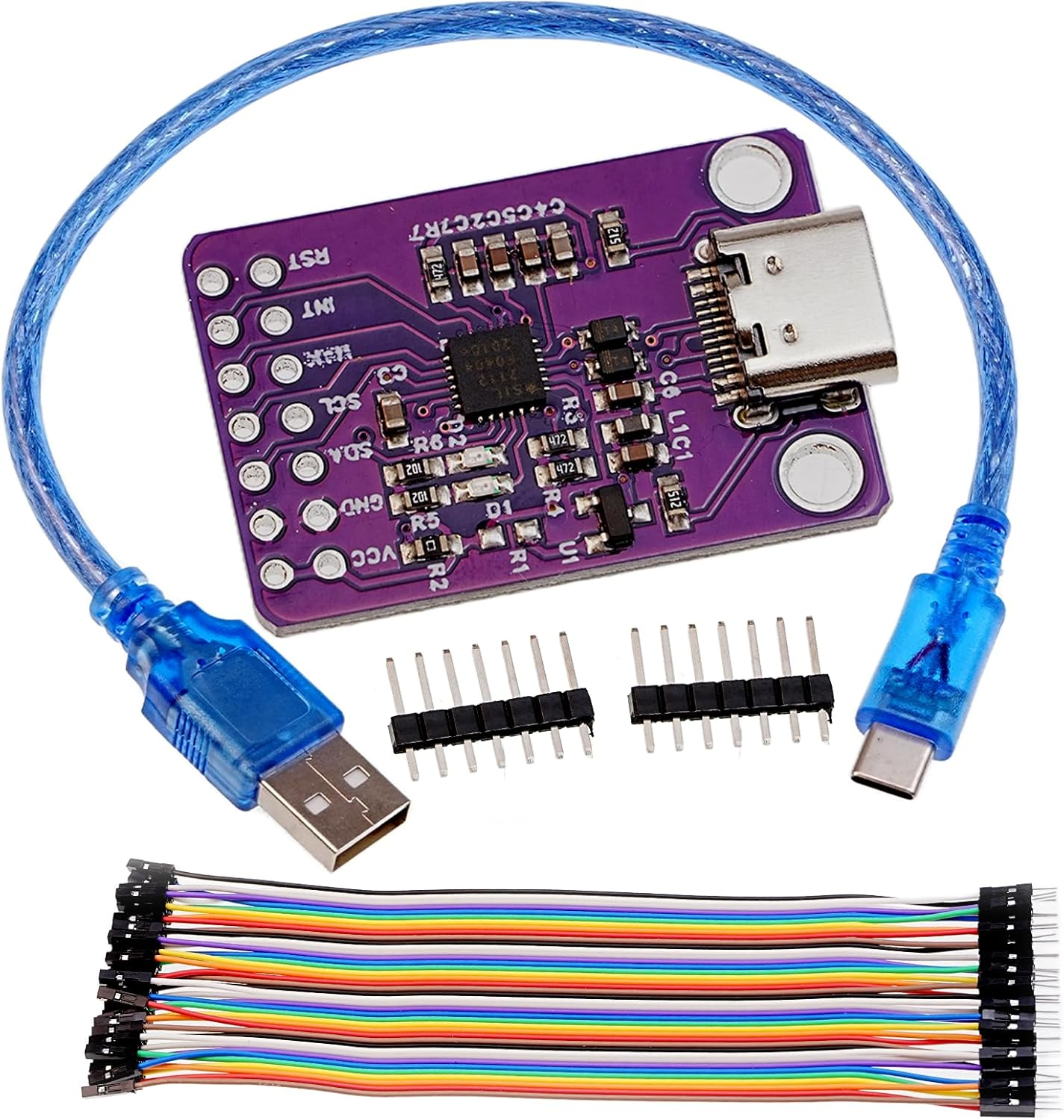A-DIGISHUO CP2112 Adapter Type-C USB to Smbus I2C Communication with Wires (Type-C USB to Smbus) image number 3
