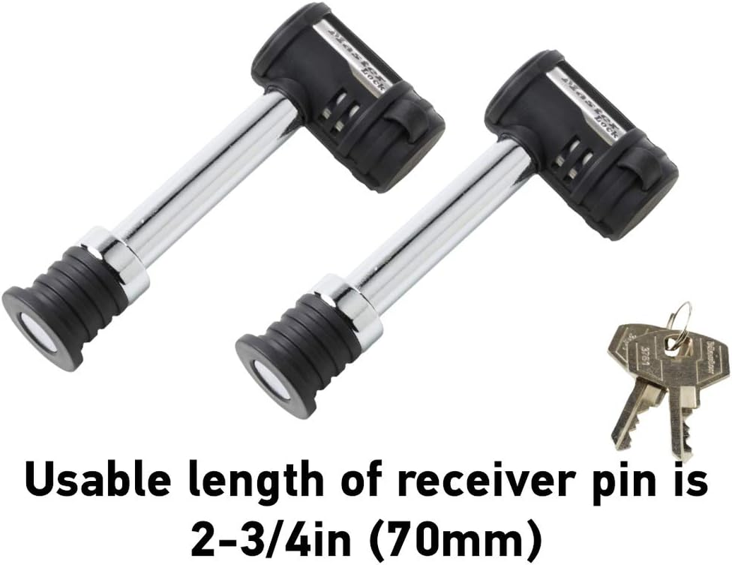 Master Lock 1479TAT Receiver Lock, 2 Pack,Silver image number 5