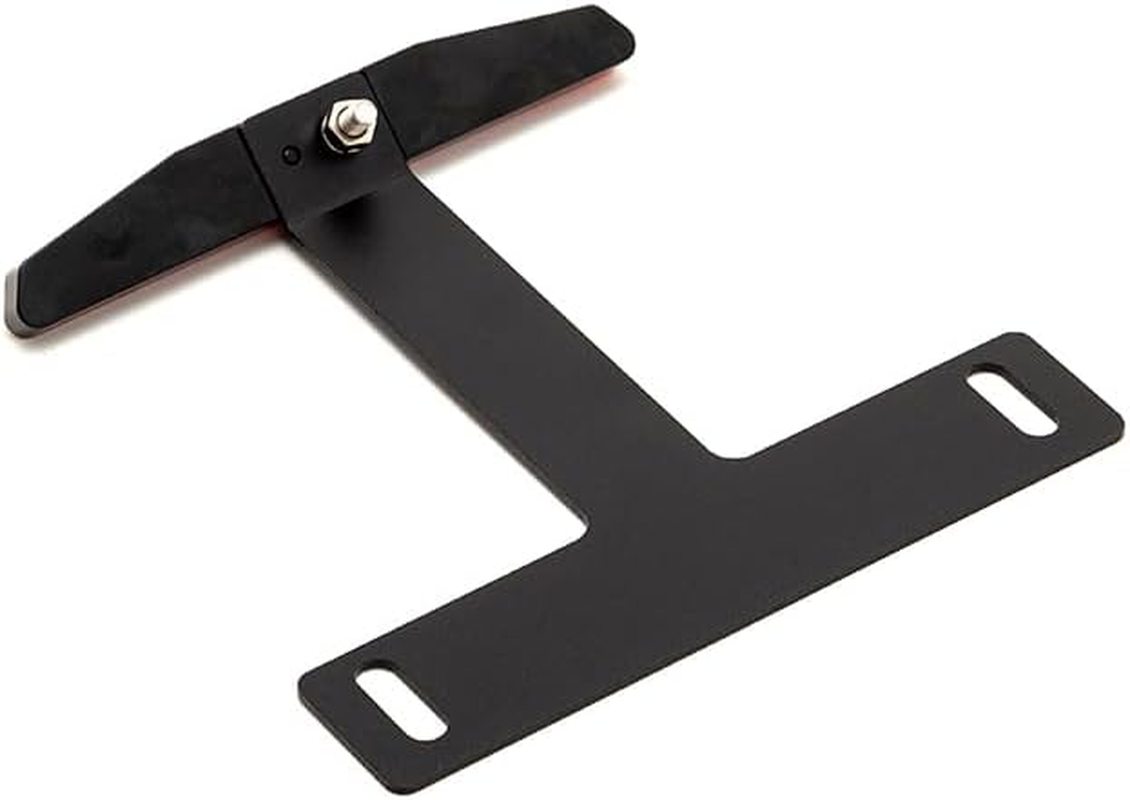 Slim Reflector Kit, Universal License Stay, Reflector, Black, Stylish, Lightweight, License Plate, License Plate, AINET, Motorcycle, Custom Parts image number 3