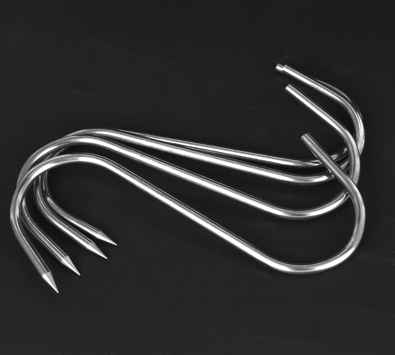 5 Inch Meat Hooks S-Hook Stainless Steel Meat Processing Butcher Hook Pot Hooks image number 5