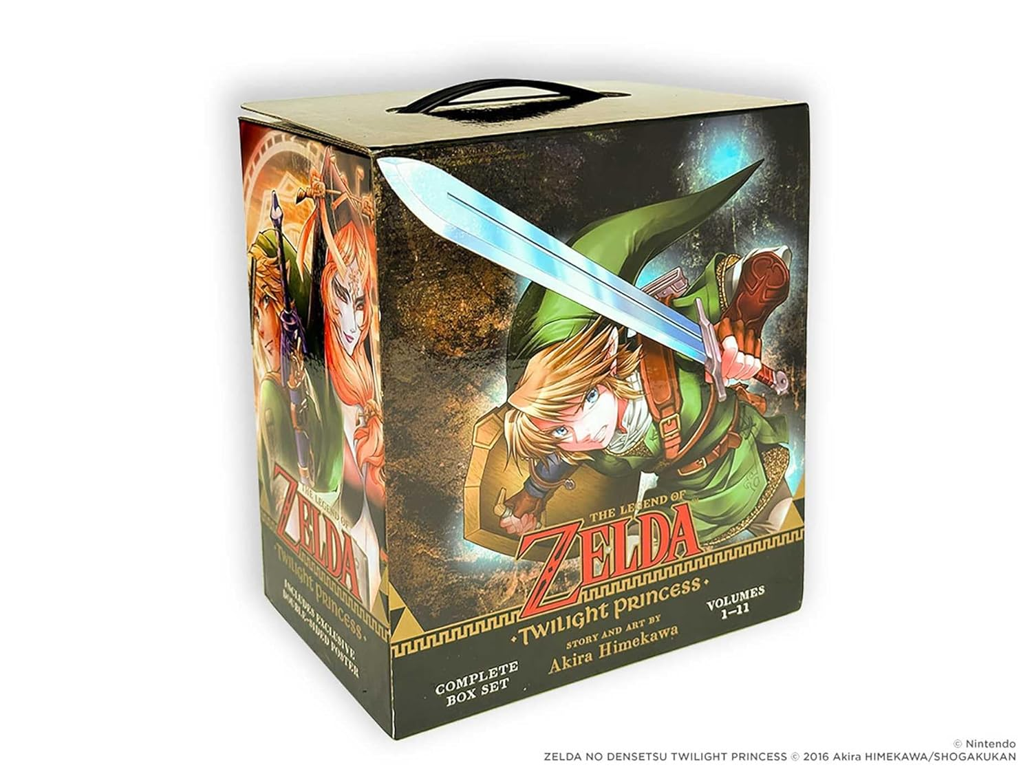 Legend of Zelda: Twilight Princess Complete Box Set: Includes Volumes 1-11 with Premium image number 1