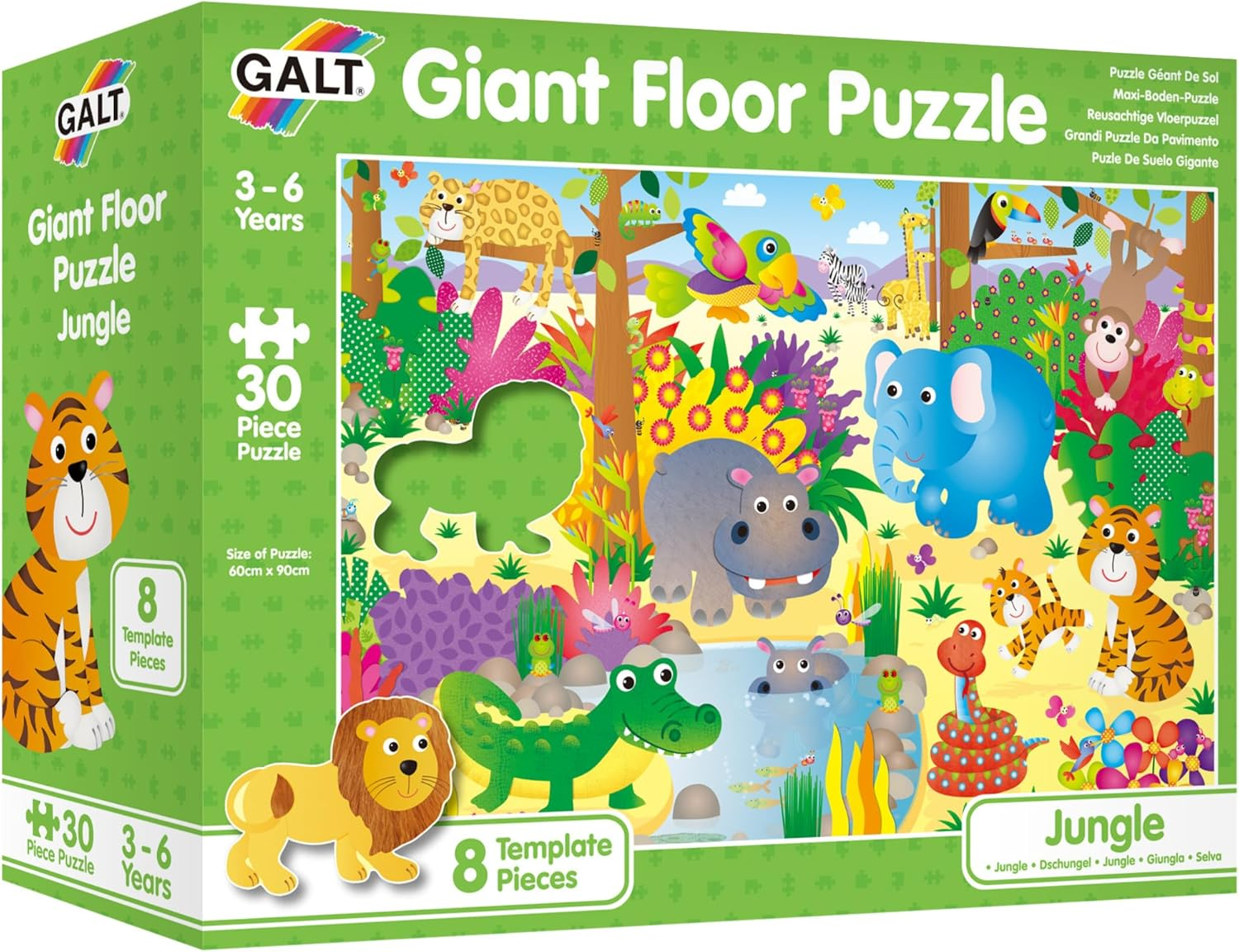 Galt - Jungle Giant Floor Puzzle - 30 Piecess image number 6