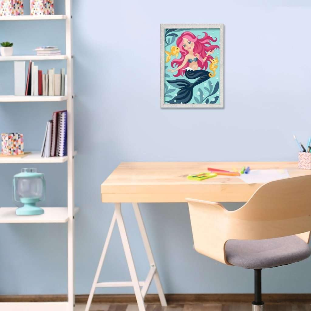 Ravensburger Malen Nach Zahlen 20297 - H&uuml;bsche Meerjungfrau - Kinder Ab 9 Jahren image number 6