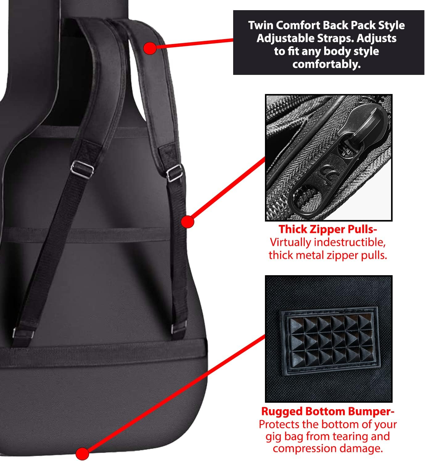 Chromacast Acoustic Guitar Bag (CC-APB image number 3