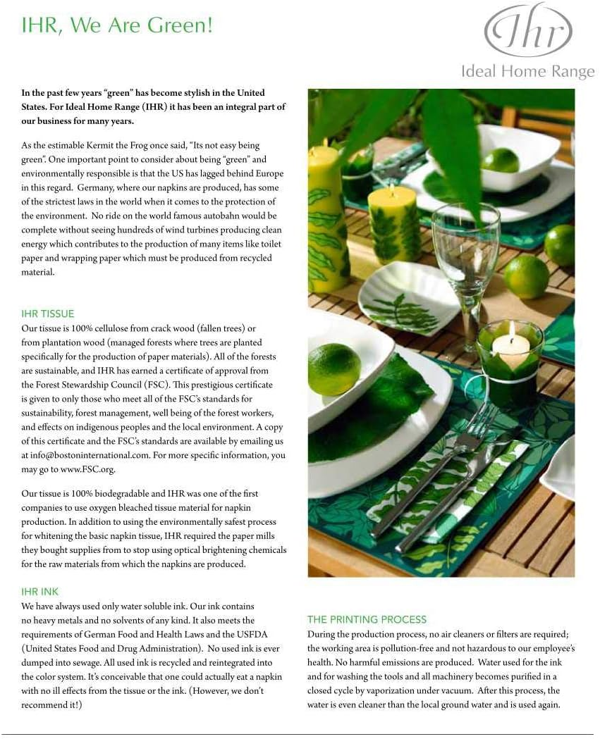 Ideal Home Range Unikko Printed Marimekko 20 Paper Napkins, White/Gold image number 2