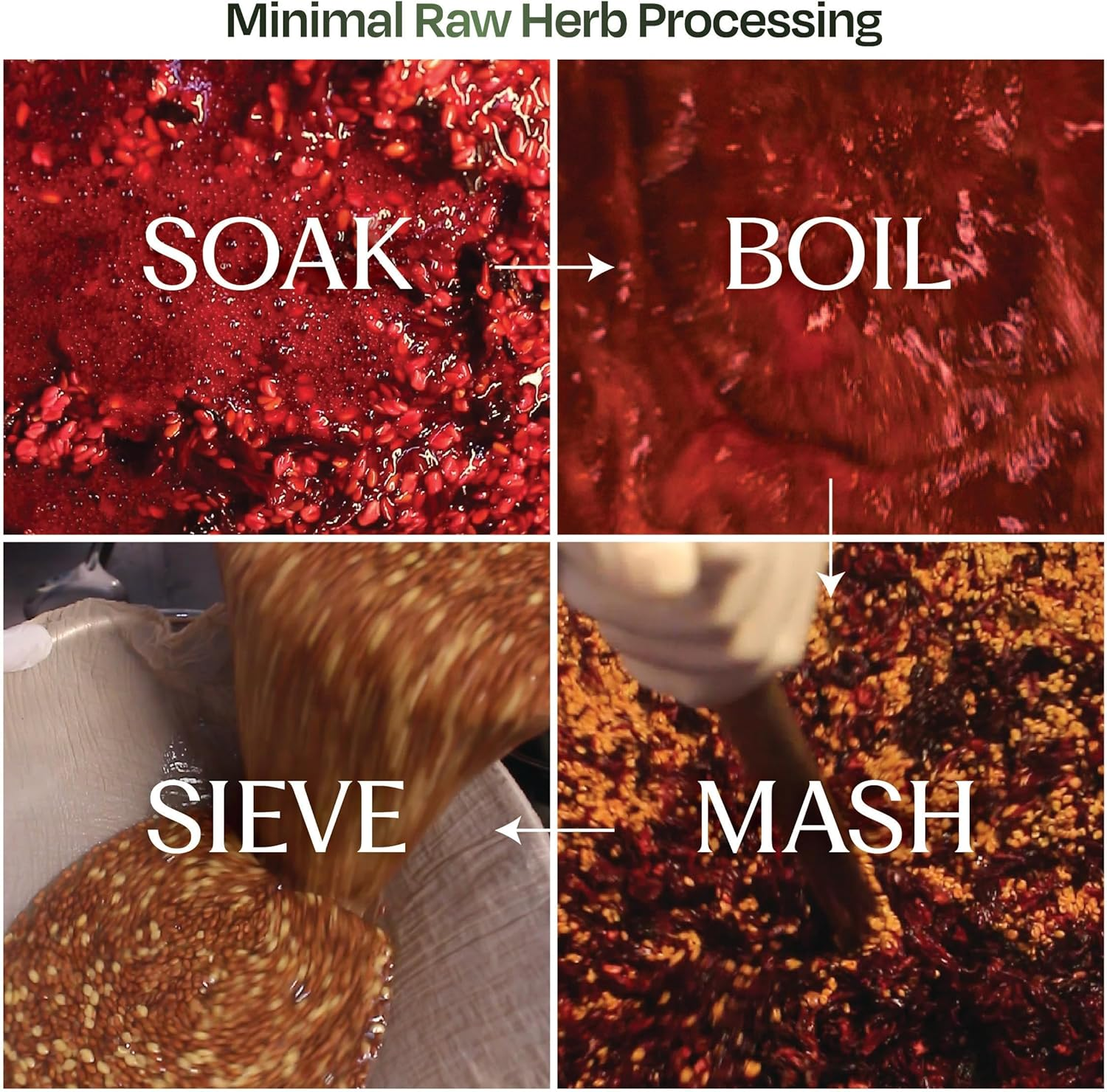 Sacred Grove Condition & Repair Pre Shampoo Hair Mask | Marshmallow Root, Hibiscus & Flaxseeds | for Dry Frizzy Hair That Hydrates Strands Naturally (200 Gm) image number 2