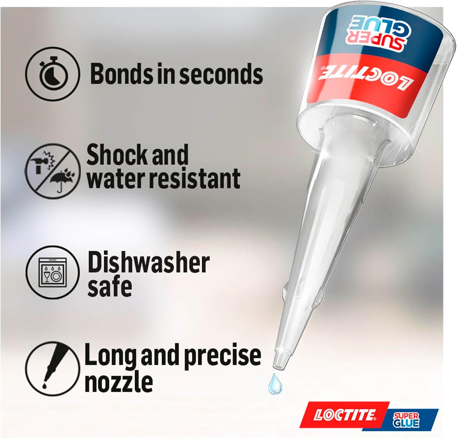 Loctite Precision Multi-Purpose Super Glue with Long Nozzle 5 G