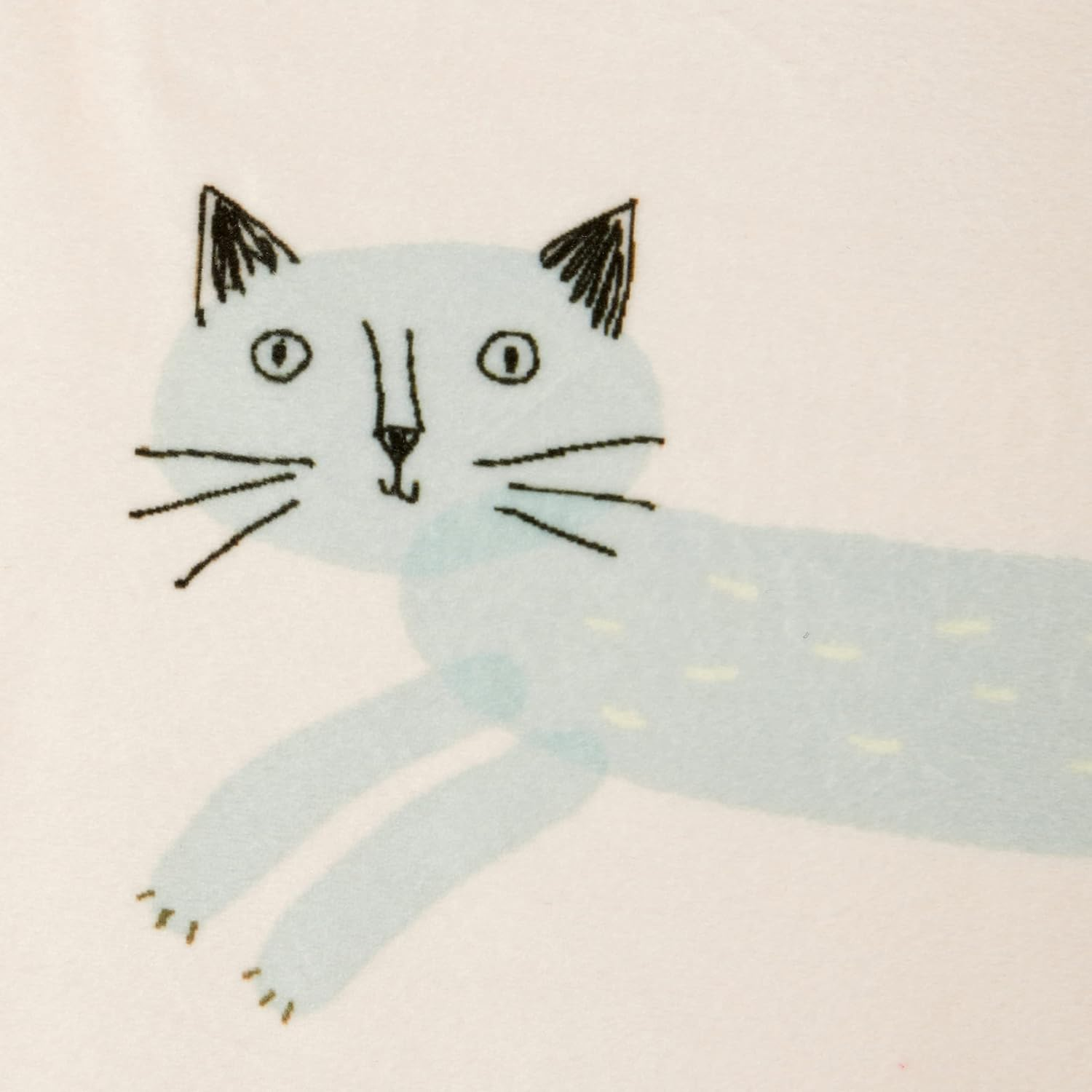 Noah Family PK Blanket for Women Walking Cat Blanket, PK, Free Size image number 1