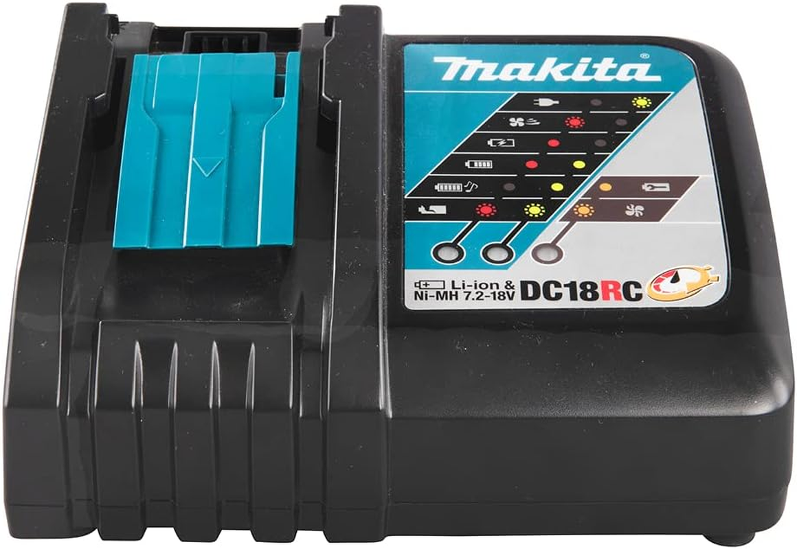 Makita DC18RC 18V Lithium-Ion LXT Rapid Charger - 240V AU Plug in Plain Packaging image number 3