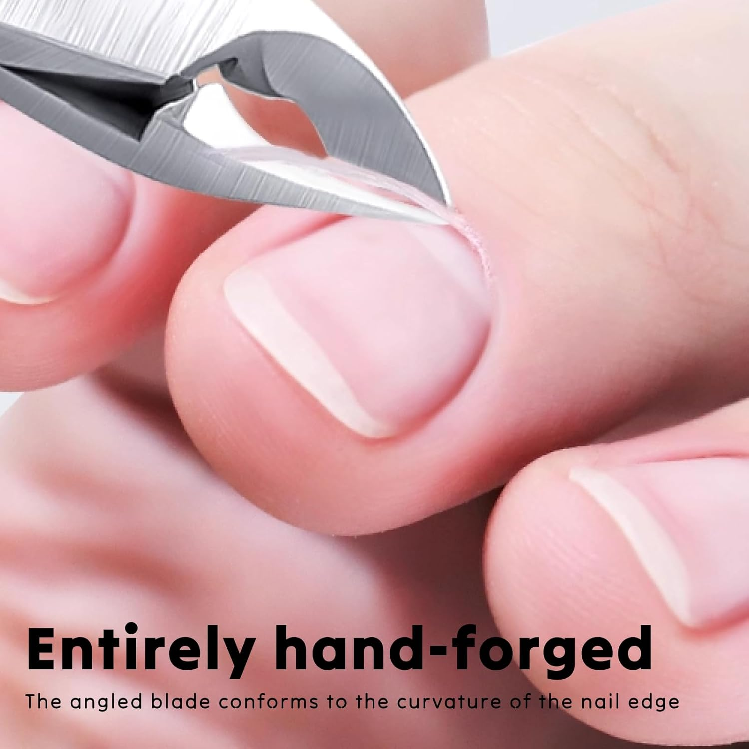 Professional Cuticle Trimmer Kit, Super Sharp Stainless Steel Dead Skin Clipper with 5Mm Jaw for Precise Nail Care, Ergonomic Design Manicure Pedicure Tool for Home Salon Use, Ideal for Men and Women image number 4