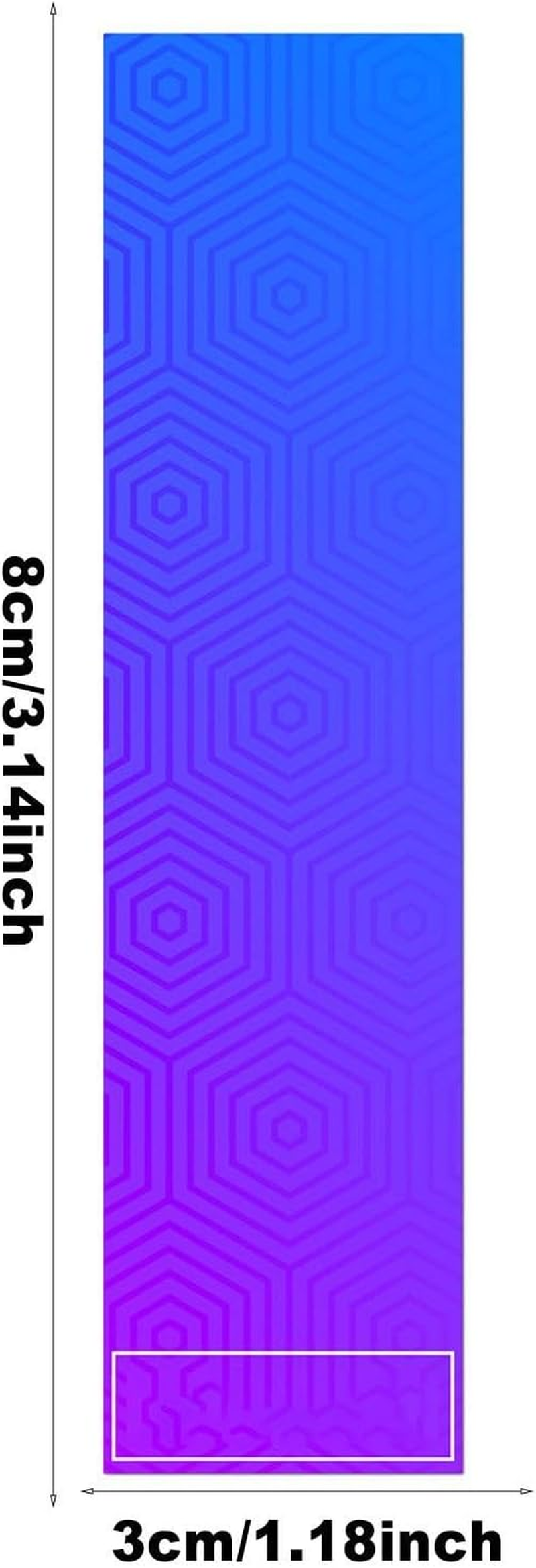 Sensory Stickers, Anti-Stress Resting Stickers, Textured - Calming Stickers, Self-Adhesive Notebook Stickers, Colored Stickers for Phone Case, Bookmarks, Computer, Children image number 2