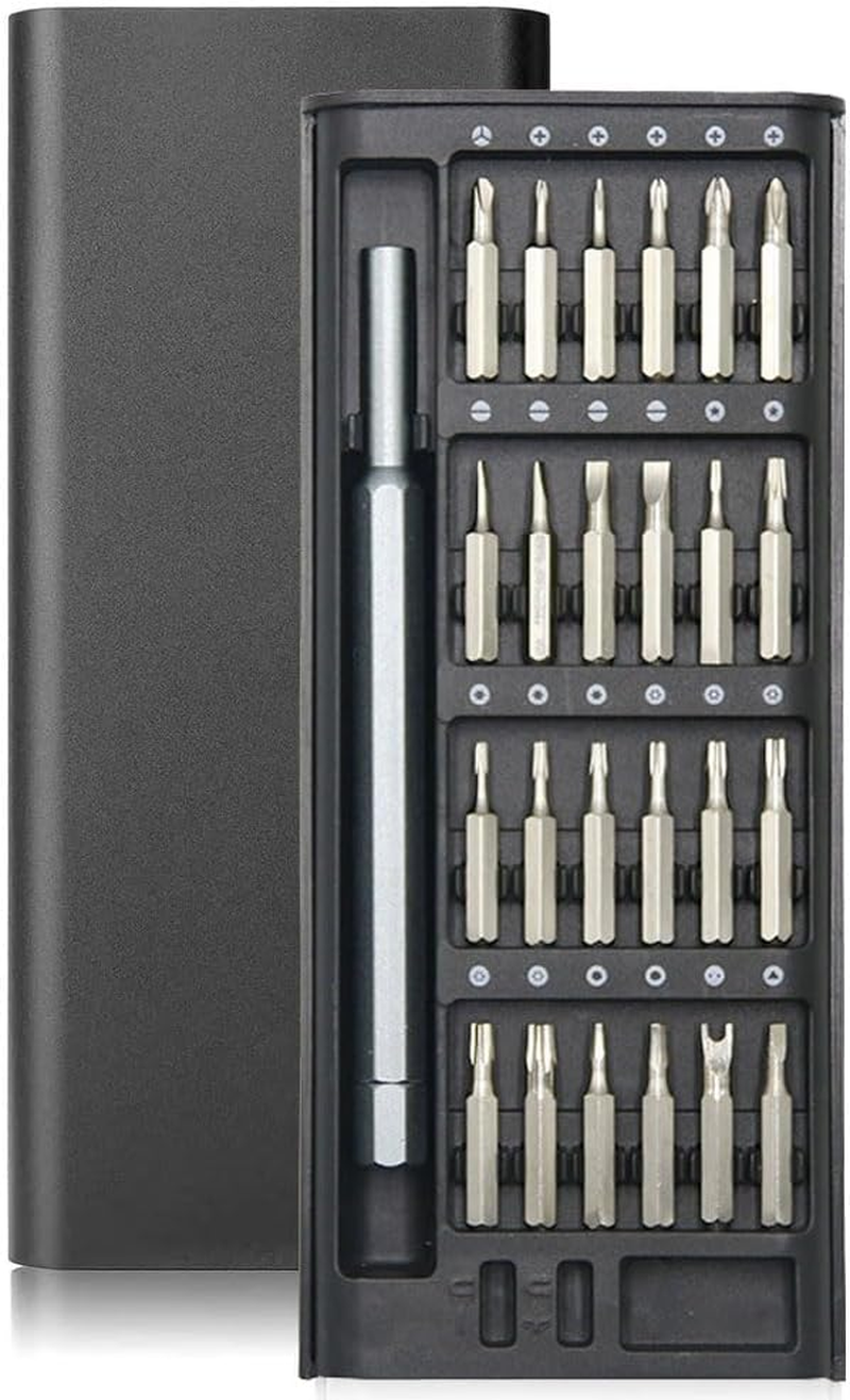 28-In-1 Small Precision Screwdriver Set, Professional Magnetic Mini Repair Tool Kit with Extra Magnetized & Demagnetized Area for Phone, Computer, Watch, Laptop, Game Console, Eyeglass image number 6