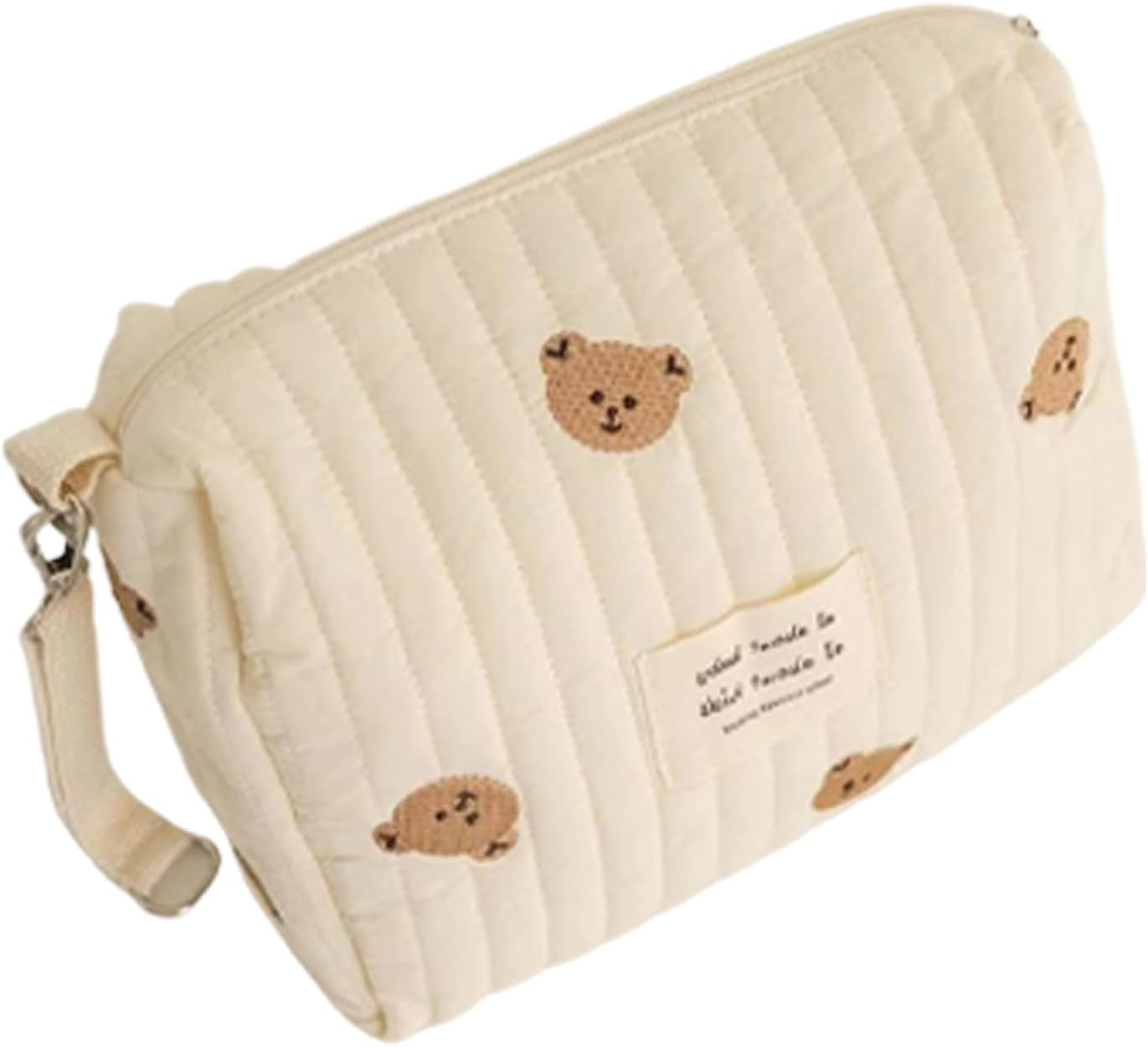 Baby Changing Bag - Portable Nappy Organizer, Cute Travel Tote | Large Capacity Storage Pouch with Zippers, Handy Diaper Holder for Stroller Trips, Reusable Accessory for Parents Outdoors