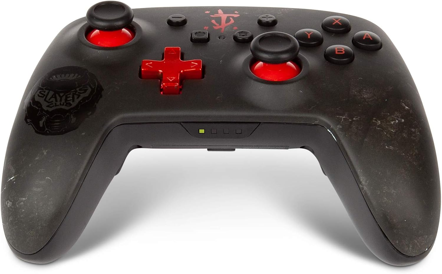 Powera Enhanced Wireless Controller for Nintendo Switch - Doom Slayers Club, Switch Lite, Gamepad, Bluetooth, AA image number 4