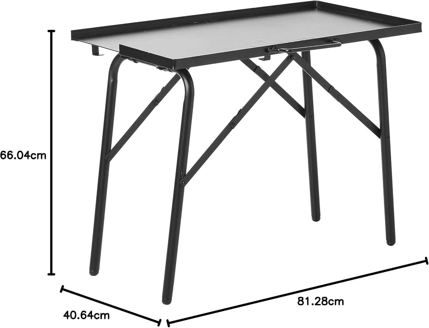 Lodge Steel Collapsible Outdoor Cooking Table, 16 Inch X 32 Inch X 26 Inch, Black image number 3