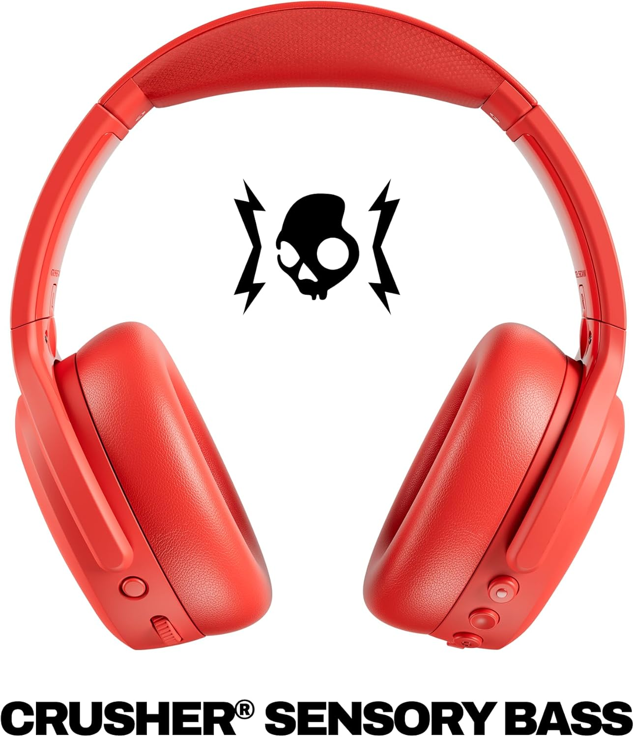 Skullcandy Crusher ANC 2 Wireless Over-Ear Bluetooth Headphones with Multi-Sensory Bass, Active Noise Cancelling, up to 60 Hours Battery, Microphone for Iphone Android - Plasma image number 1