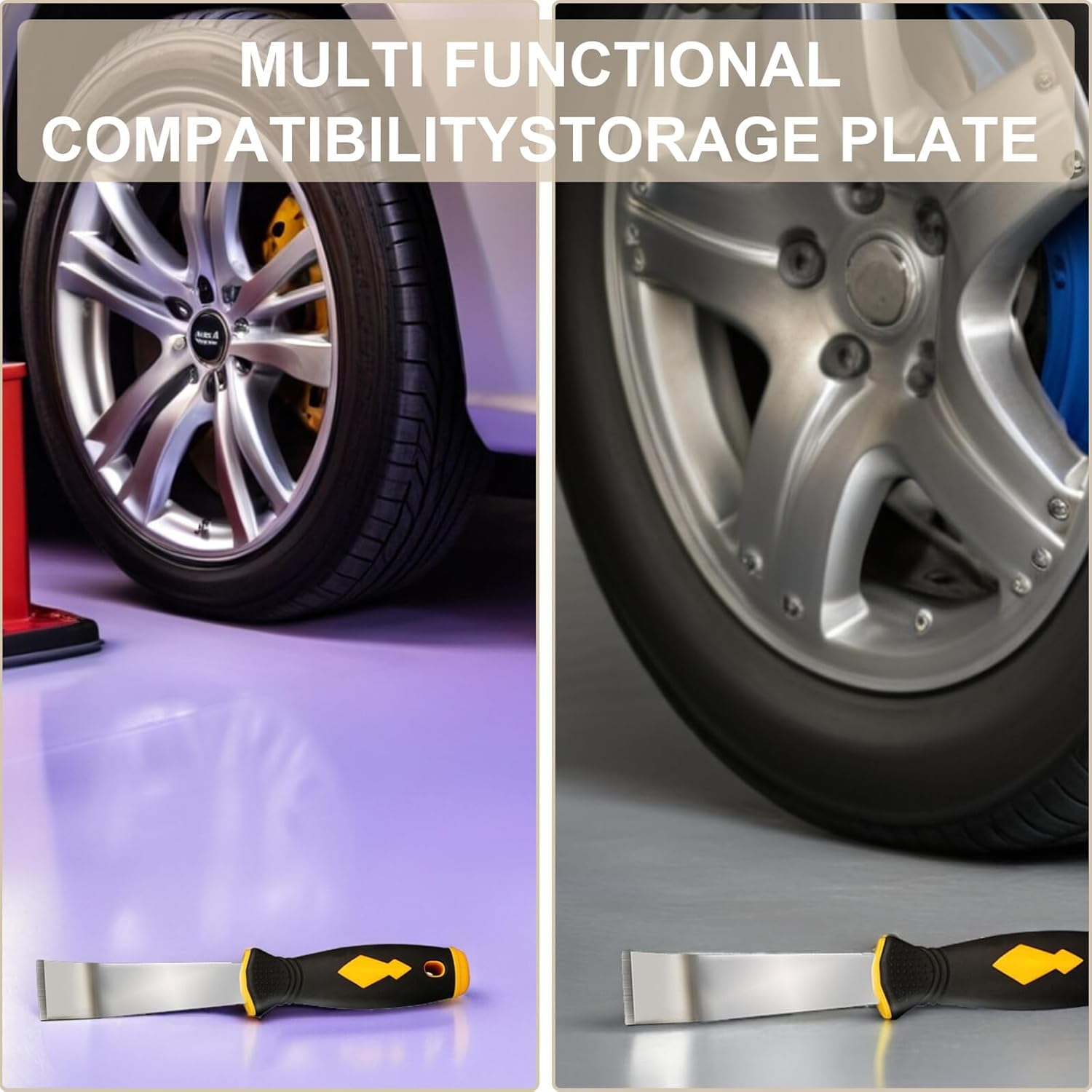 BELLIFFY Wheel Weight Balance Remover Scraper Tool for Tire Repair Auto Maintenance Automotive Wheel Weights Removal Equipment Suitable for Car Suv Truck image number 5