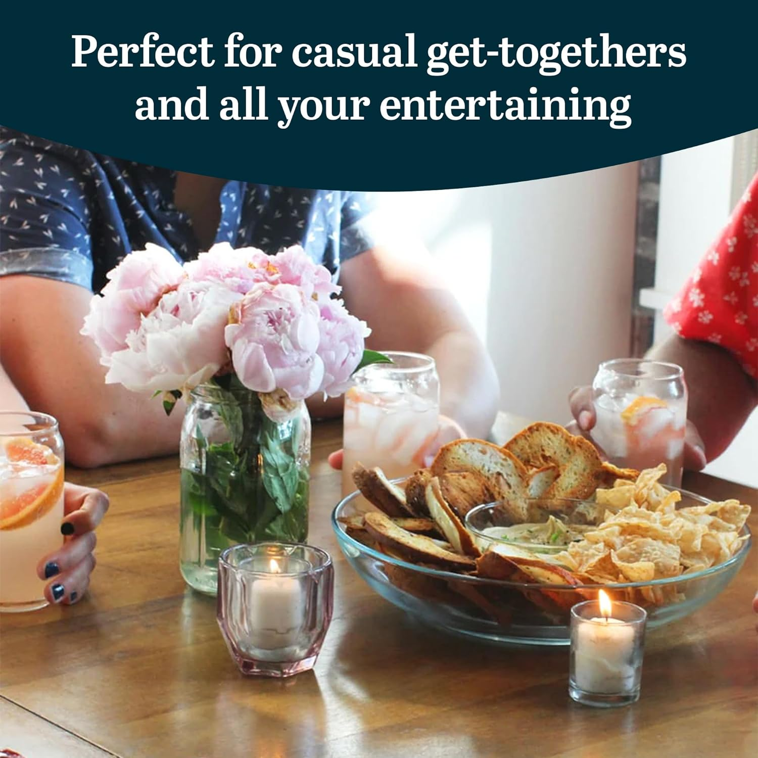 Libbey Classic Can Tumbler Glasses, Set of 4 image number 2