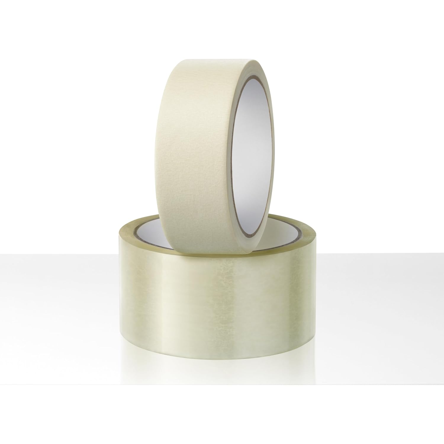 Clear Packaging Tape 48Mm X 50M, 2 Pack &ndash; Heavy Duty, Strong Adhesive for Box Sealing, Durable for Moving, Shipping, and Office Use &ndash; Transparent Packing Tape for Multi-Purpose Applications image number 2