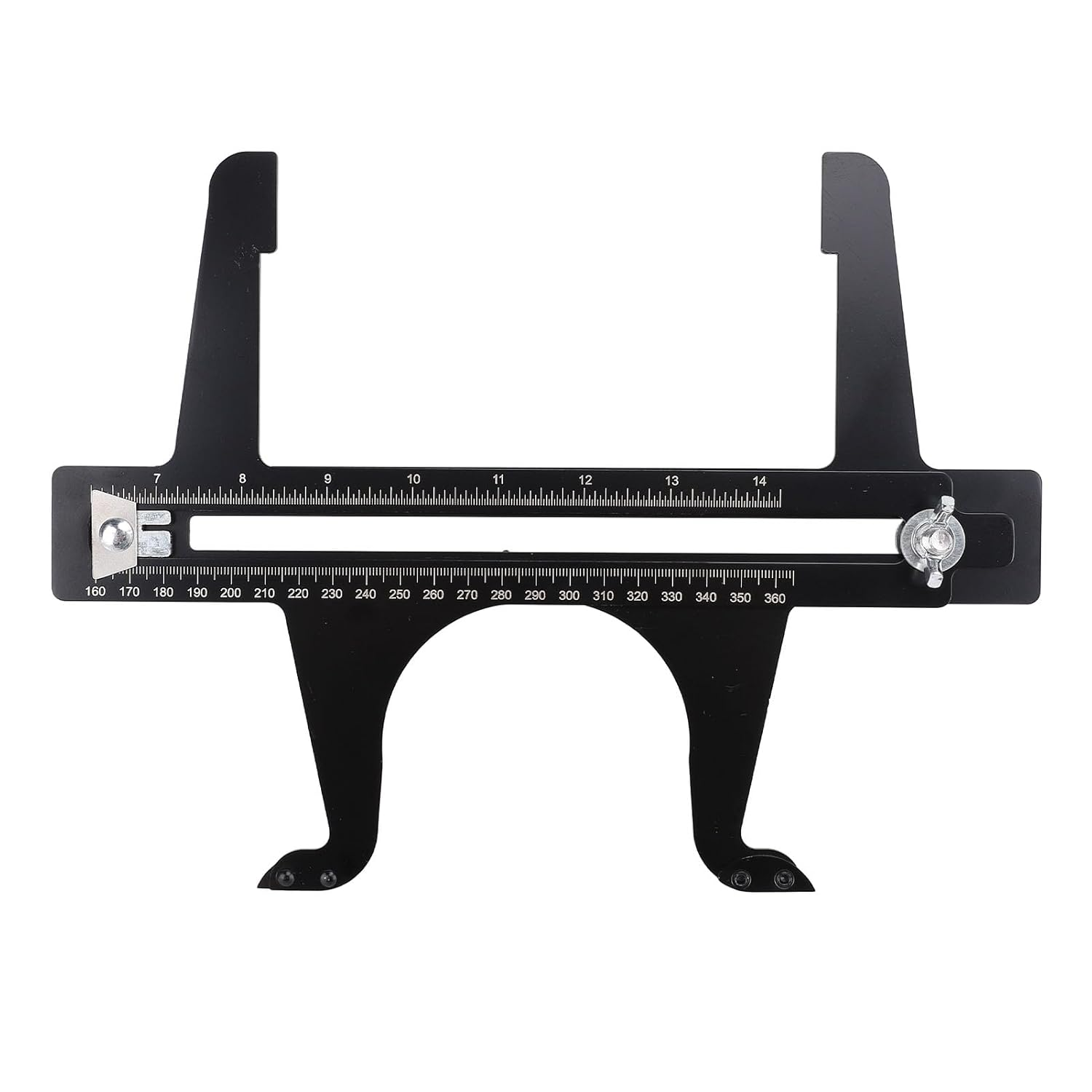 Brake Resetting Tool Brake Drum Measuring Tool 6.5-14.25In Stainless Steel for Rear Drum Brake Pad Parking Handbrake Rotor Reset image number 6