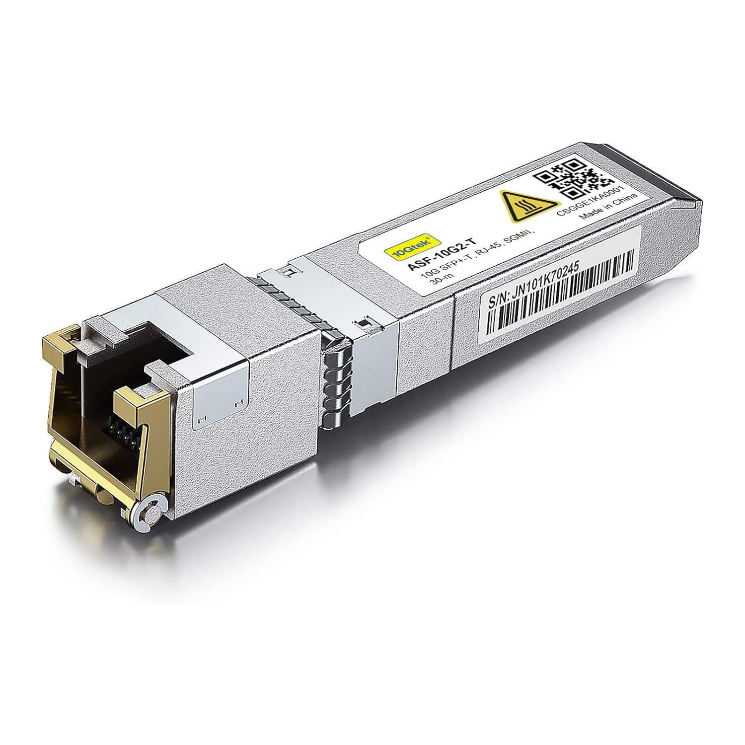 10Gtek ././/- +   Cat.6A Copper Transceiver, Auto-Negotiation SFP+ Ethernet Module, up to 30-Meter, for Cisco SFP-10G-T-X, Ubiquiti Unifi, Netgear and More image number 3