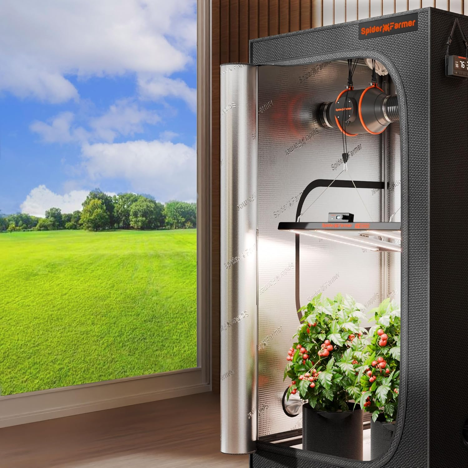 Spider Farmer G3000 Bar Style LED Grow Lights 300W with 896 Pcs Diodes 3X3Ft Coverage Full Spectrum Dimmable Growing Lamp for Indoor Plants - Sf-G4500 image number 7