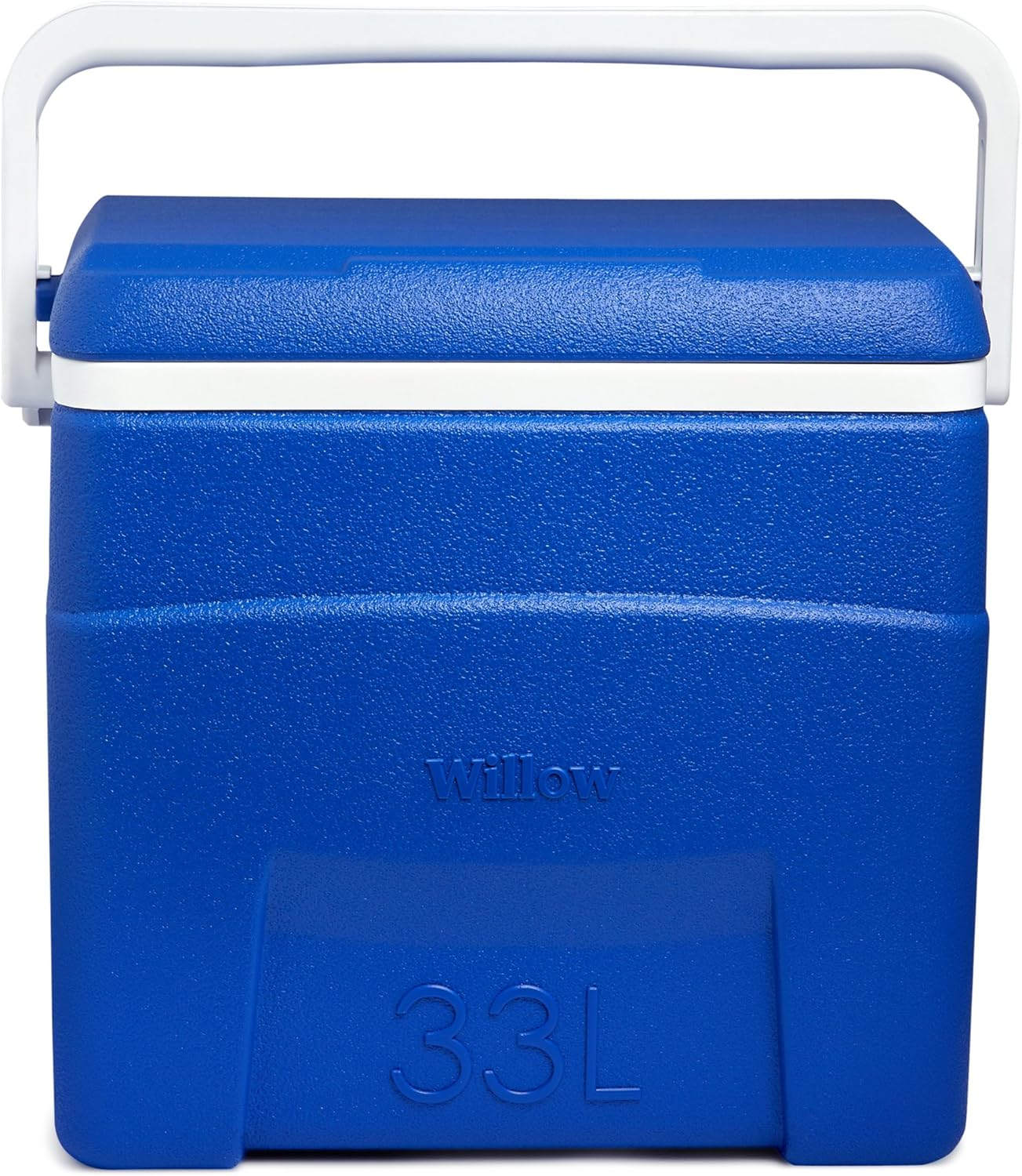 Willow Polypropylene Cooler with Handle, Blue, 33 Litre Capacity image number 3