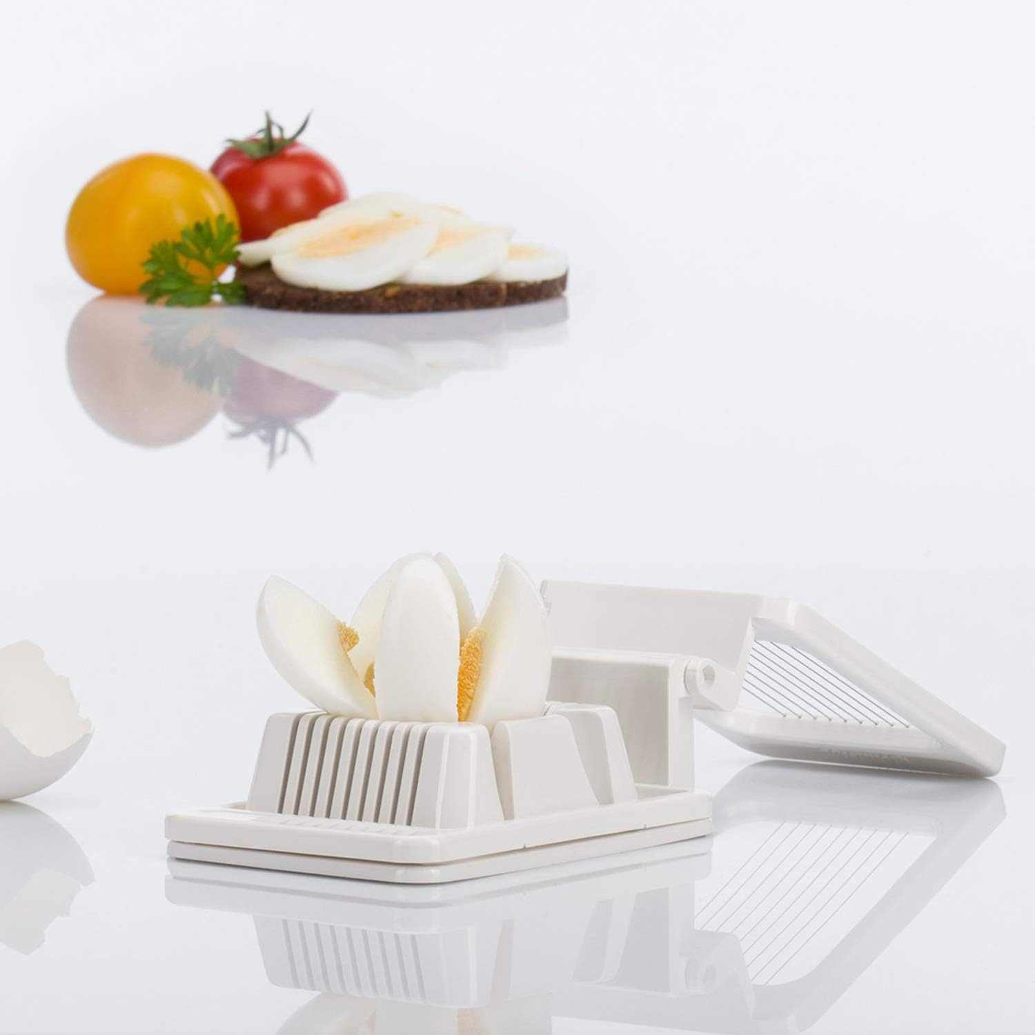 Westmark 4004094107566 Combined Egg Slicer, Gray image number 2