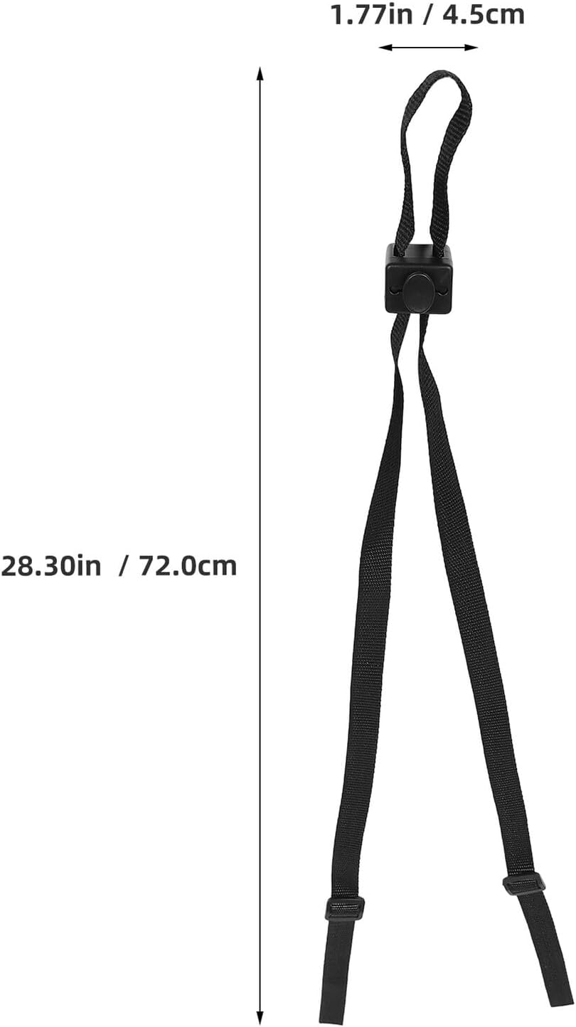 ERINGOGO 3Pcs Stroller Seat Straps Belt, Universal Pram Back Position Adjustment Harness for Pushchair and Highchair, Replacement Safety Harness Recline Strap for Stroller Seats image number 3