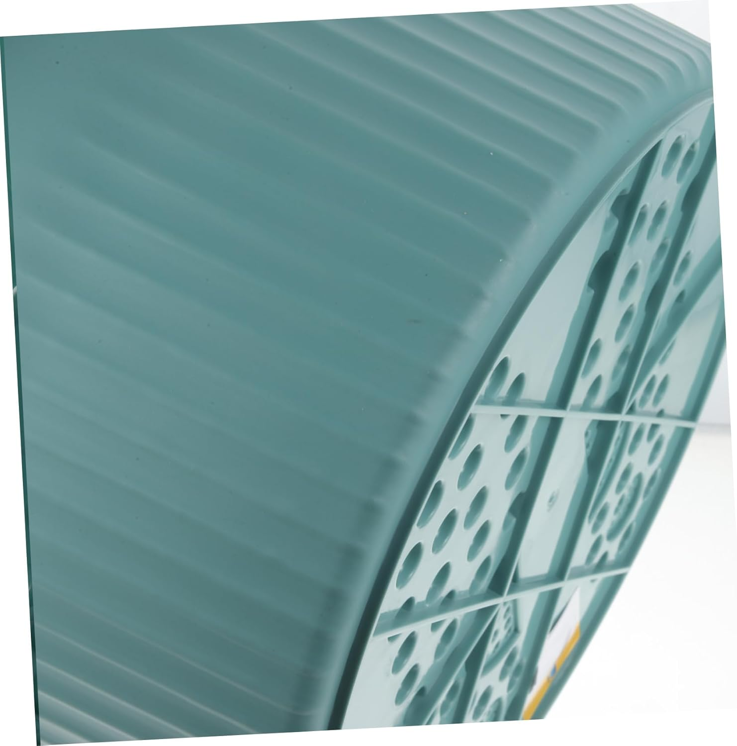 GLEAVI Foot Soaking Basin Massage Function Capacity Foot Wash Tub for Relaxation and Circulation Practical Phone Groove for Home Use - Orange image number 2