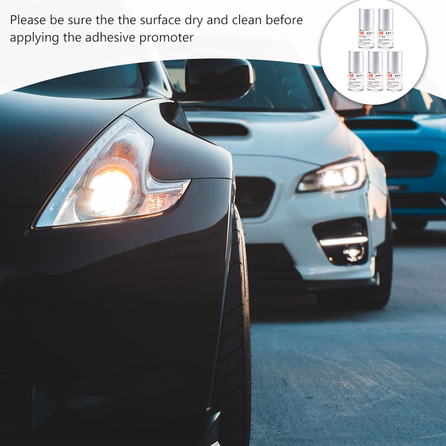 MAGICLULU Bottles Adhesion Promoter Adhesive Tape Glue Enhancers Car Accessories Interior Exterior Modding Use image number 4