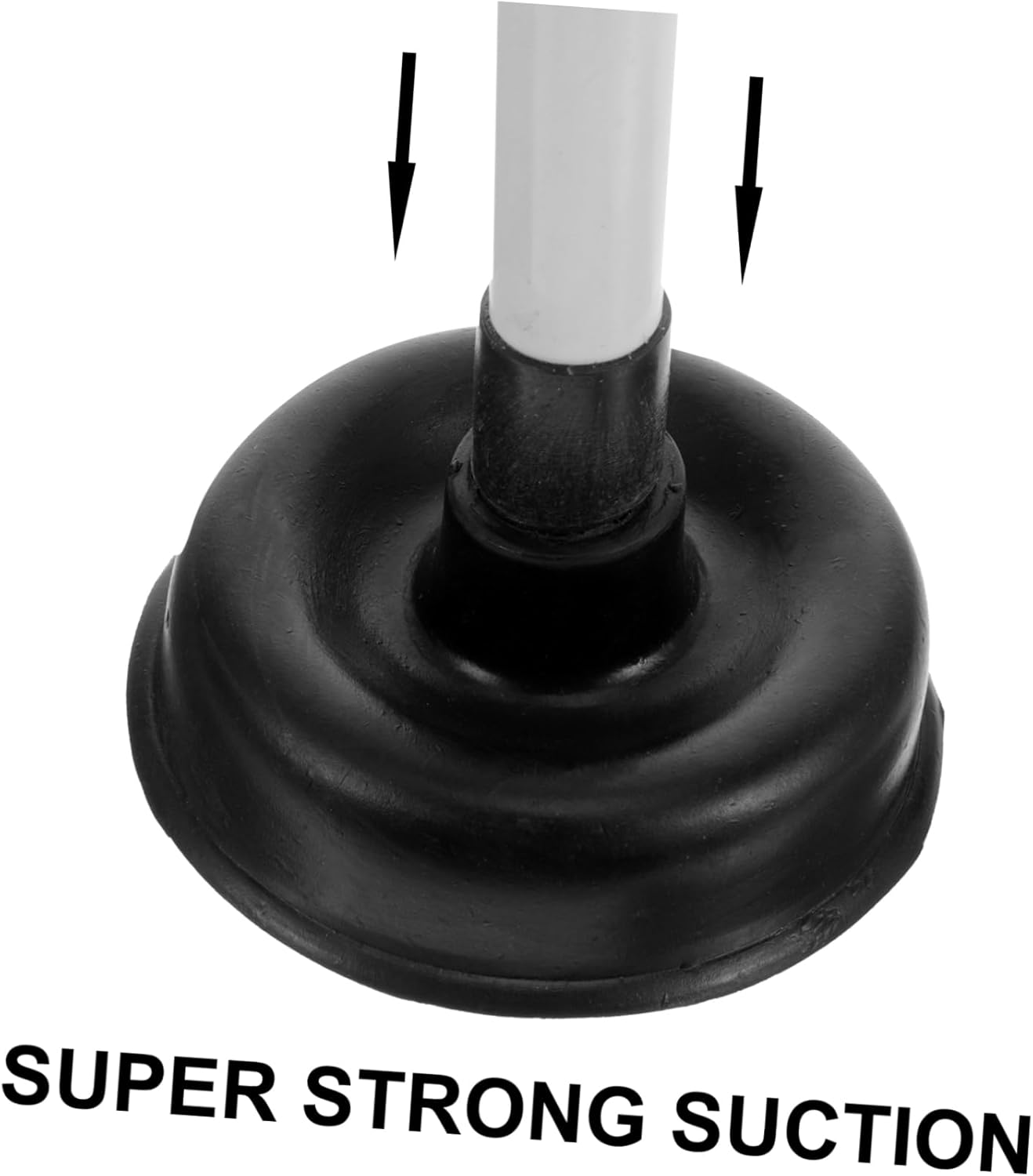 Mobestech Bathtub Drain Tools Water Trough Heavy Duty Plunger Sink Unclogger Tool Home Accessory Small Plunger Kitchen Plunger for Sink Heavy Duty Toilet Plunger Rubber Clearer Household image number 2