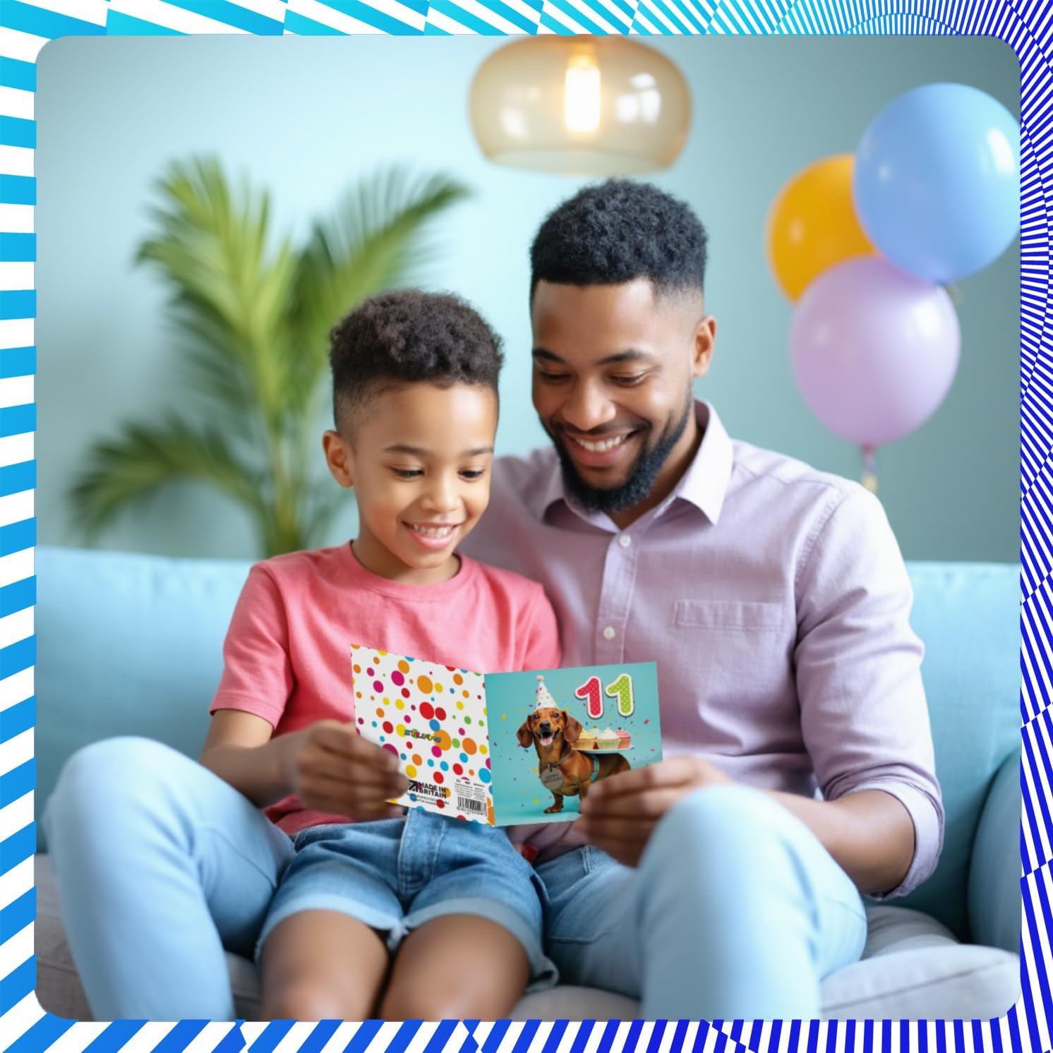 11Th Birthday Cards for Boys Girls - Party Dog - Happy Birthday Card for 11 Year Old Boy Girl Sister Niece Daughter Brother, 145Mm Bday Greeting Cards - 02 image number 6