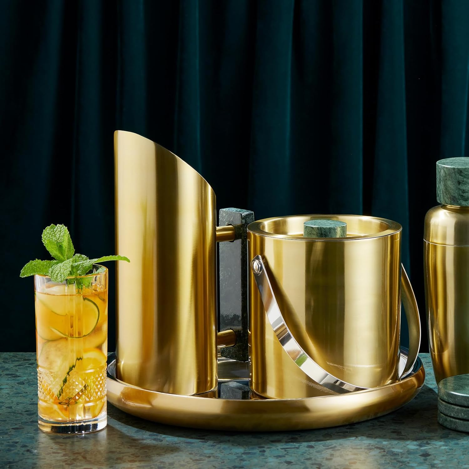 Maxwell & Williams Cocktail & Co Boston Cocktail Shaker Set of 5 Gift Boxed image number 3