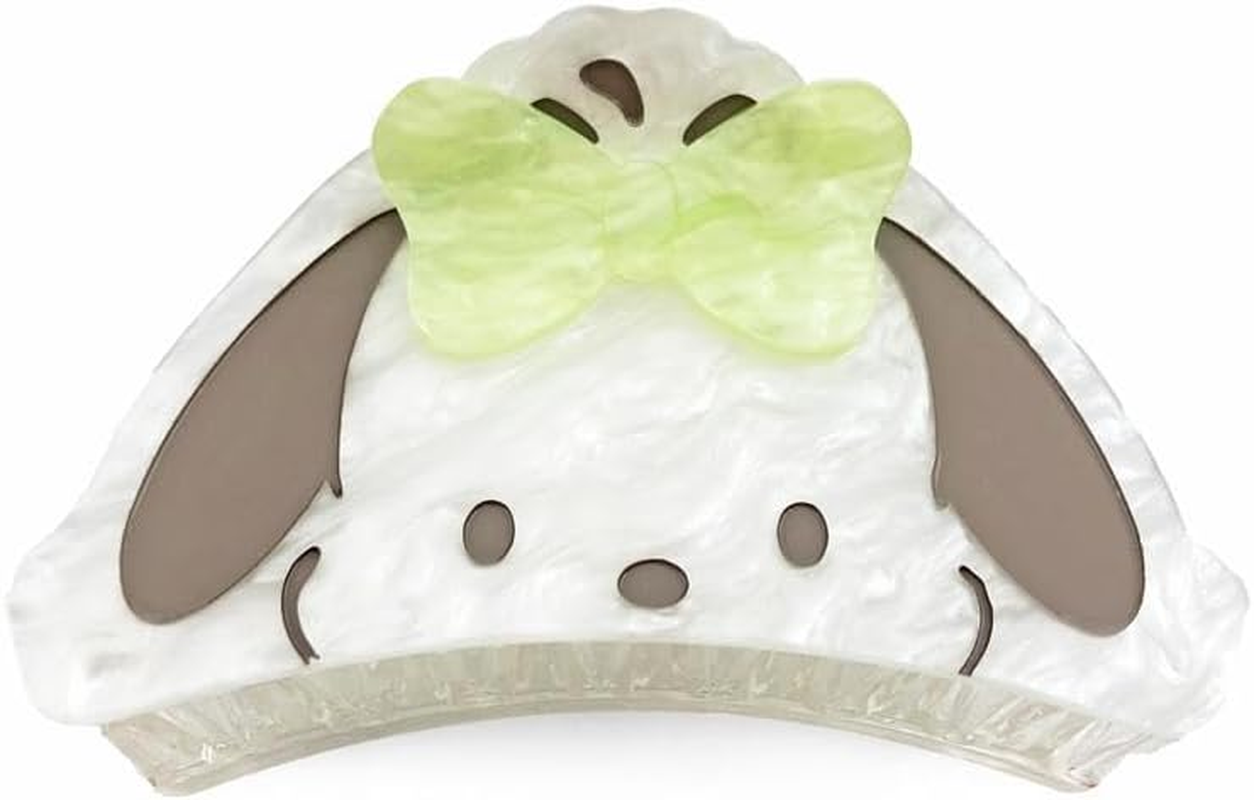 Morimoto Sangyo Hair Claw BIG Sanrio Pochacco RM-8253 H 7.2 X W 10.6 X D 6 Cm image number 1