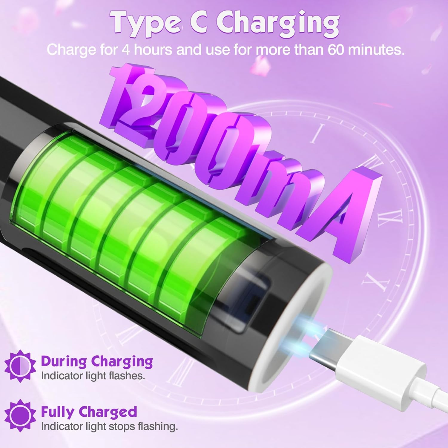 Electric Foot Callus Remover, Electric Foot File Speed Adjustment & Direction of Rotation Controller, Pedicure Tools for Feet with 20Pcs Replacement Sandpaper and 10Pcs Barrel Sandpaper image number 2