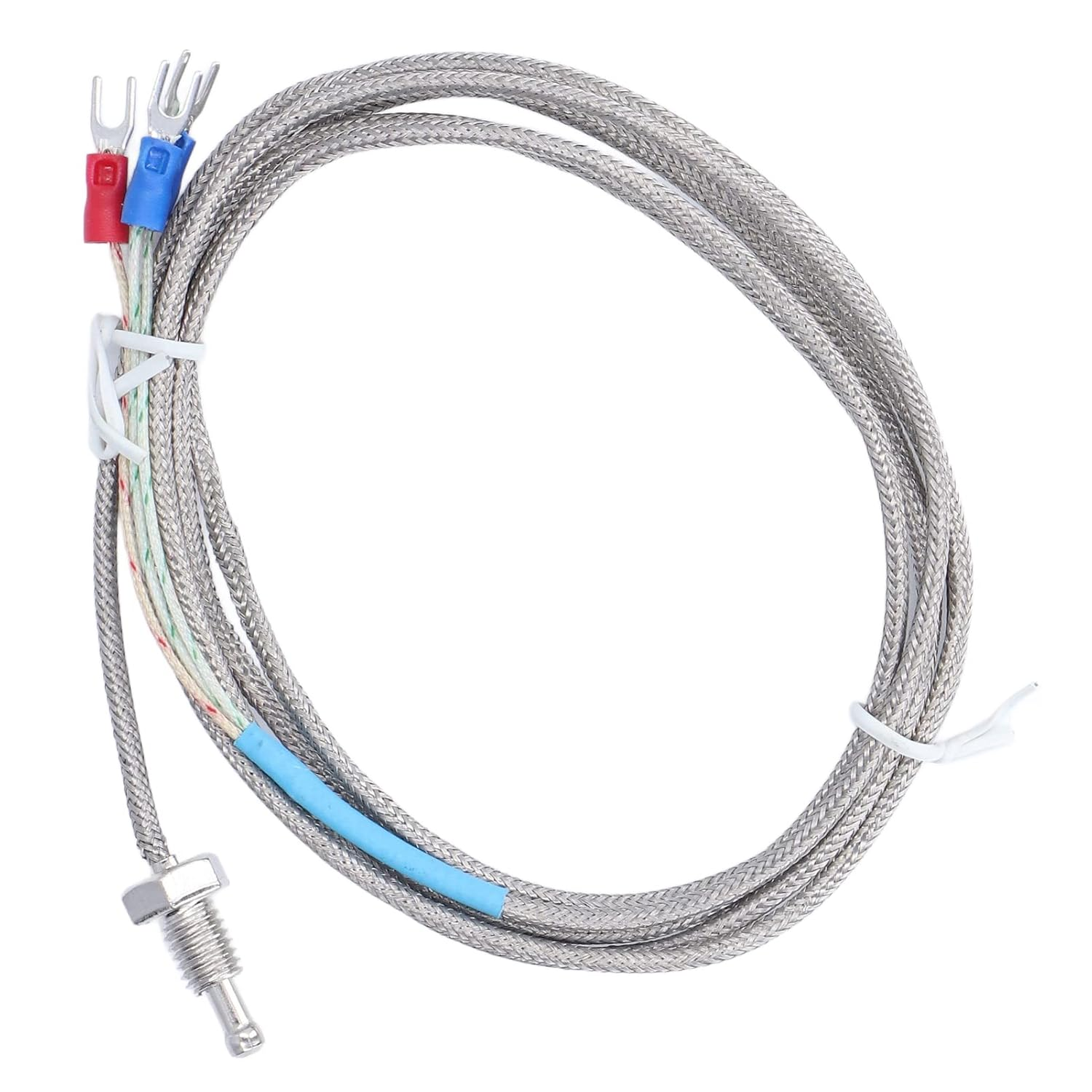 PT100 Thermocouple Temperature Sensor for Industrial Use ?200?450℃ with Secure Connection and Shielding