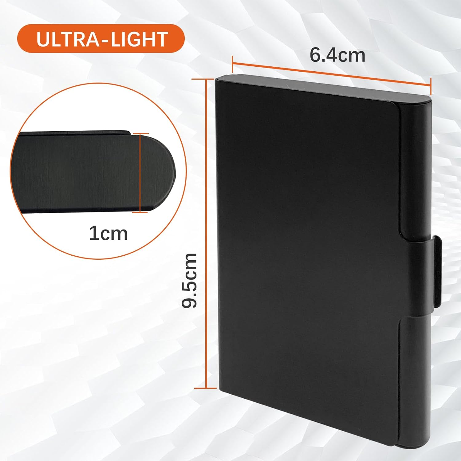 4 Pack Professional Business Card Holder Case Slim,Aluminum,Credit Card Organizer for Men Women, Thin image number 4