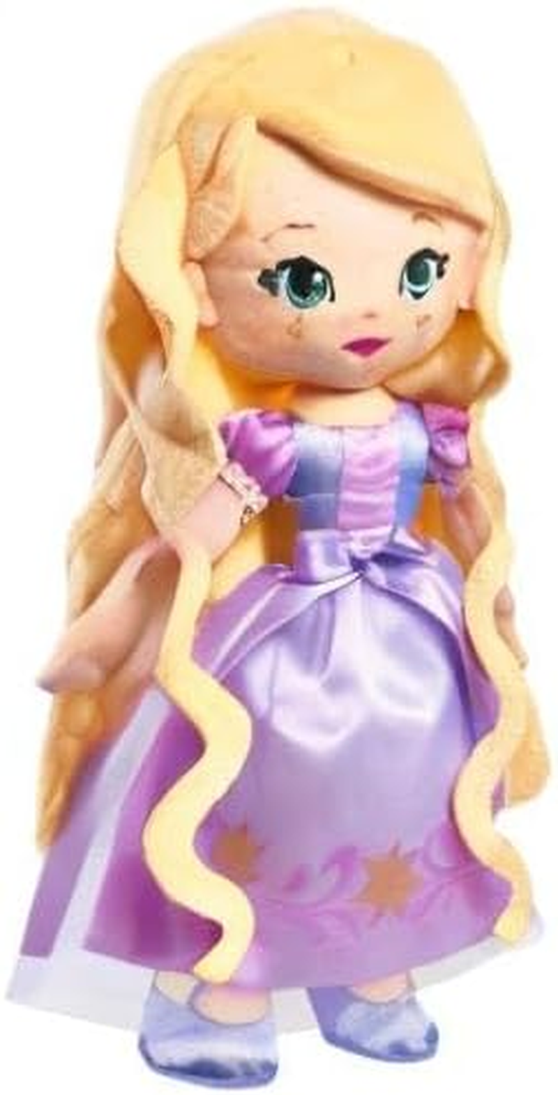 Disney Princess so Sweet Princess Rapunzel, 12.5 Inch Plushie with Blonde Hair, Tangled, Kids Toys for Ages 3 up by Just Play image number 4