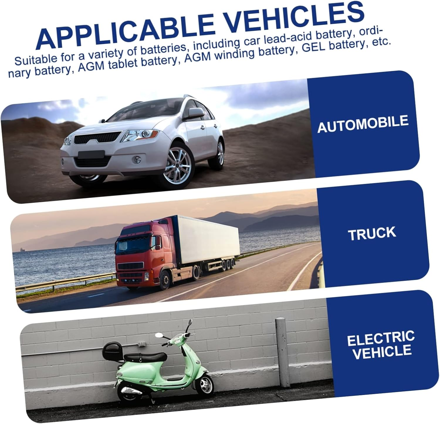 LIFKOME 12V Car Battery Tester Professional Automotive Battery Analyzer High-Definition Display Accurate Measurement Language Options Practical Testing Equipment for Vehicles image number 2