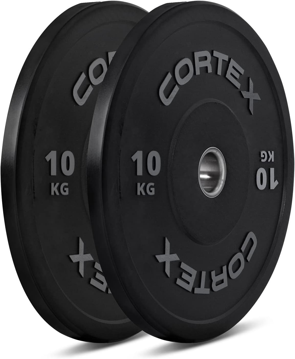 CORTEX 10Kg Black Series V2 Bumper Plate (Pair)