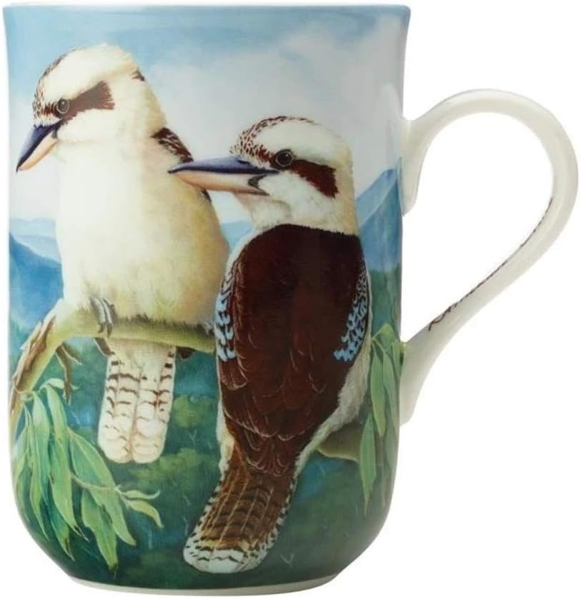 Maxwell & Williams Birds of Australia KC 10Yr Anniversary Mug 300ML Kookaburra Gift Boxed & Birds of Australia KC 10Yr Anniversary Mug 300ML Galah Gift Boxed image number 1