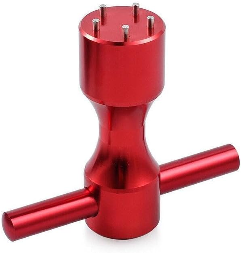 AIMALL 2X 10/15/20G Golf Custom Weights +Wrench for Titleist Scotty Cameron Putters Red, Durable Stainless Steel, with Rubber O-Rings image number 1