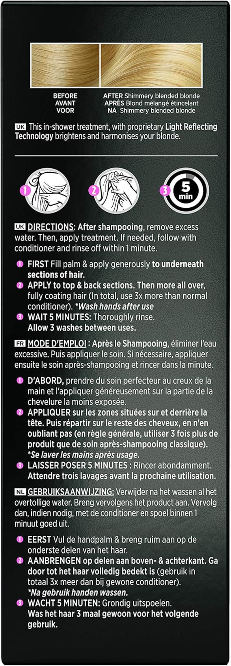 John Frieda Sheer Blonde Brilliantly Brighter Treatment, 120 Ml image number 2