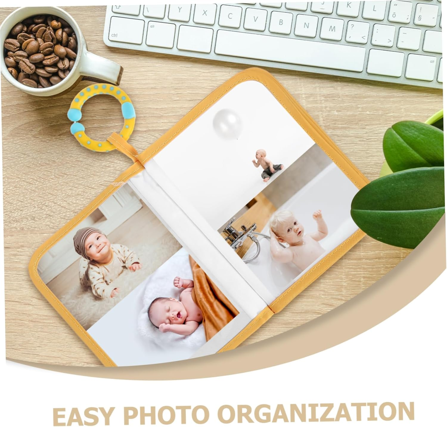 Soft Baby Photo Albums: My First Family Fabric Photo Book Cloth Keepsake Album - for Baby Shower Toddler Boy Girl Newborn Early Memories image number 6