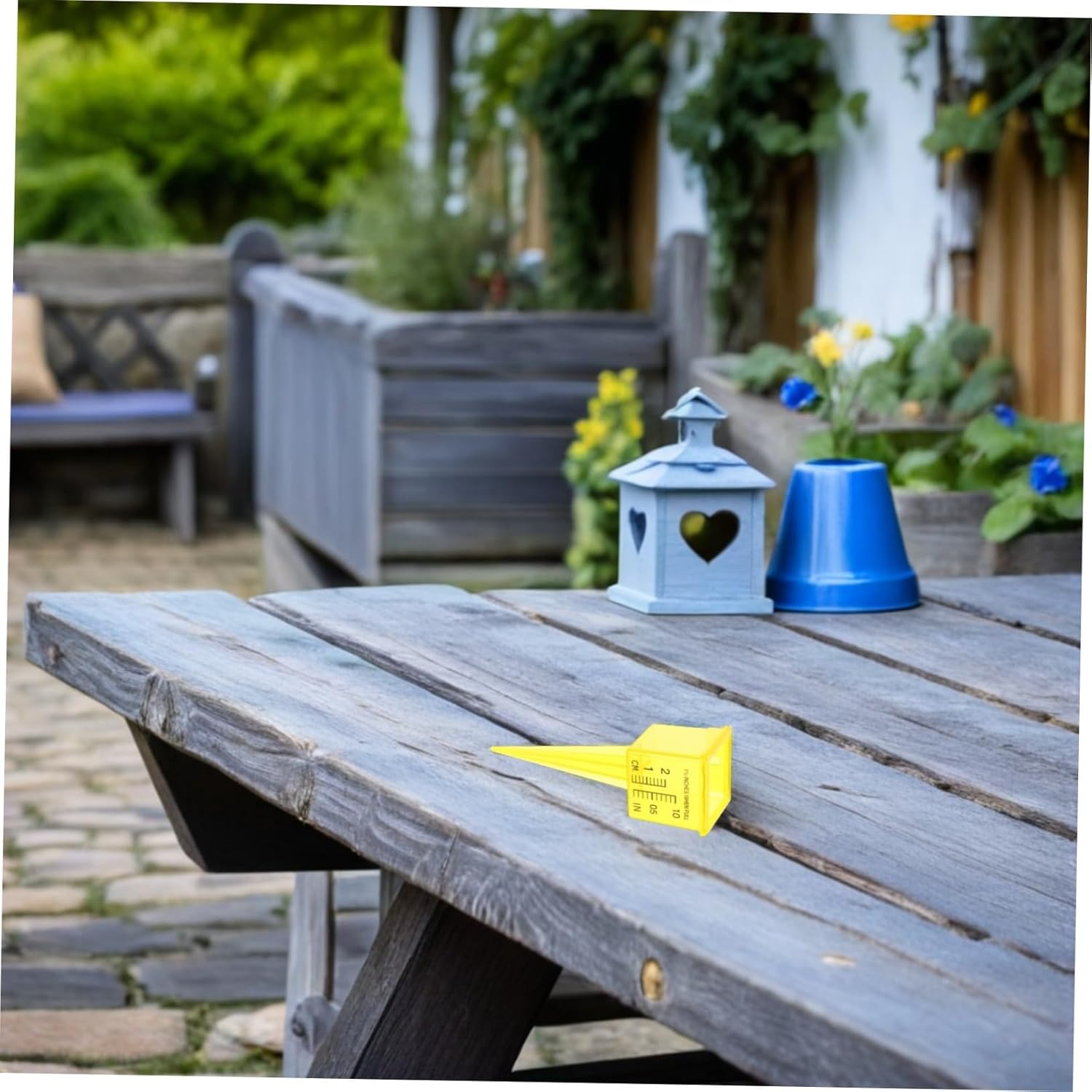 20Pcs Wide Mouth Rain Gauge for Garden Dual Scale Outdoor Water Measuring Tool for Lawn Sprinkler and Rainfall Monitoring Landscape Irrigation