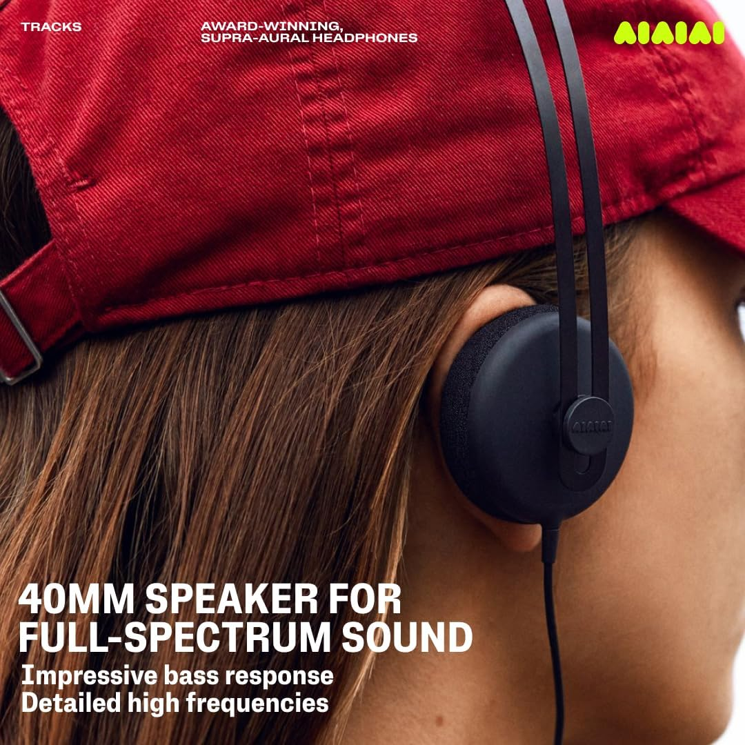 AIAIAI Tracks Headphones, Black image number 5