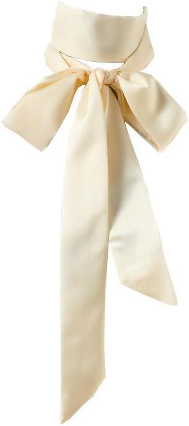 Long Thin Skinny Scarf Satin Neckerchief Ribbon Tie Waist Belt for Women