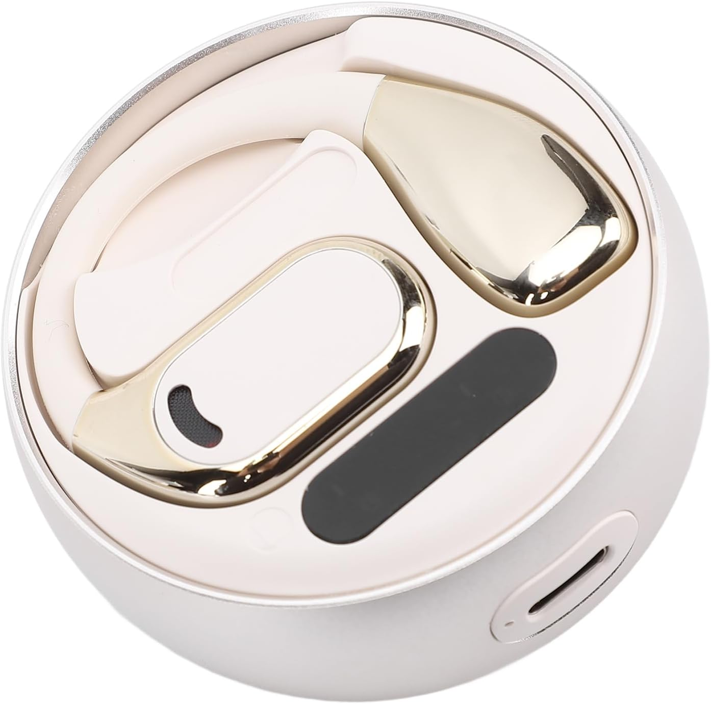 Jiawu Real-Time Translation Earbuds, Comfortable Design, Voice Translator Earbuds, Multifunctional Operation for Business and Travel