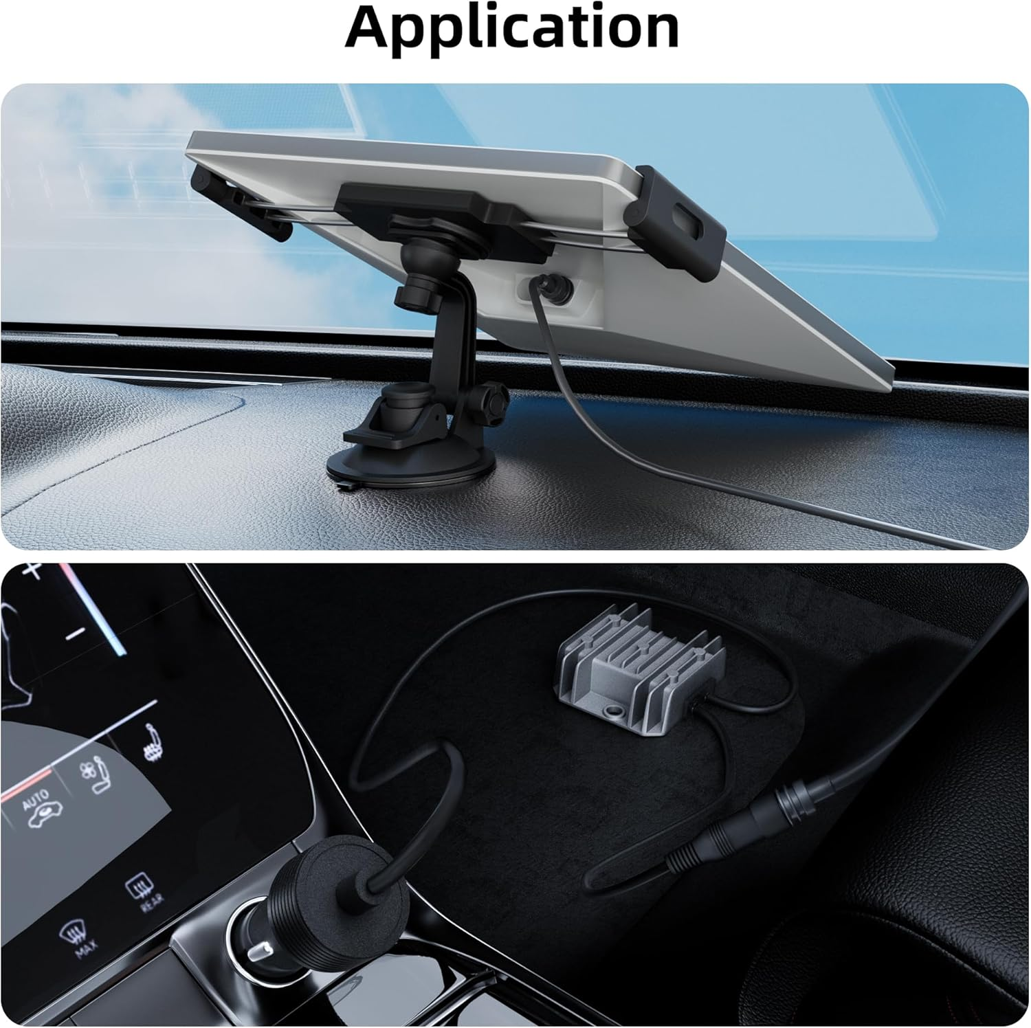 Starlink Mini Cable Car Adapter with Step up Converter, 12V Power Cable with Cigarette Lighter Plug, 10-28V to 30V 3.5A Conversion Kit for Truck RV No Worry about Voltage Drop or Rise image number 4